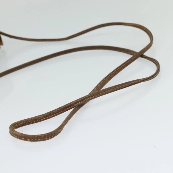 GUCCI GG Supreme Web Sherry Line Shoulder Bag PVC Beige  Auth - Picture 8 of 16